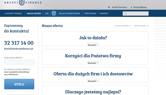 AKCEPT Finance Opinie akceptfinance.pl (23 Opinie)